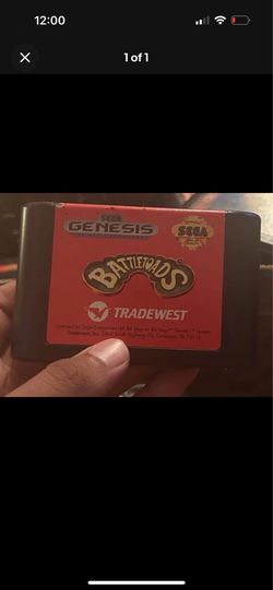 Battletoads Sega Genesis Game by Tradewest, Inc. SEGA Game