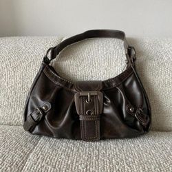 Vintage Brown Leather Bag 🤎