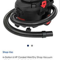 4 Gallon Shop Vet Wet/dry 