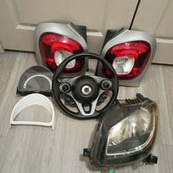 Smart Fortwo Smart Car 453 Headlight Tail Light Steering Wheel Cluster 