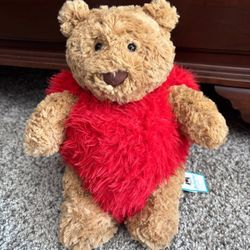Jellycat Bartholomew Heartthrob Bear Valentines Day 