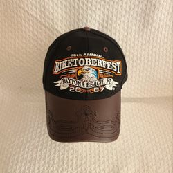 Hat Cap Men's Biketoberfest 15th Annual 2007 Daytona Beach