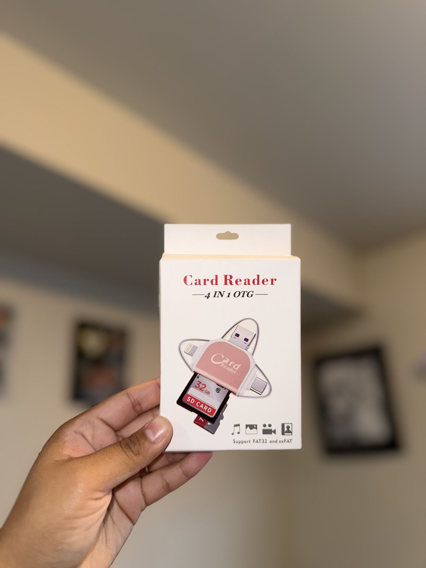 Pink Card Reader