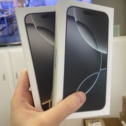 New Unlocked iPhone 16 Pro Max 256GB - Only $85 Down Today!