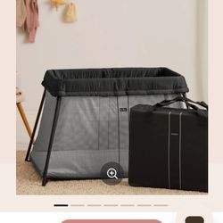 Baby Bjorn Travel Crib Light - Barely Used!