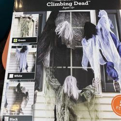 Way to Celebrate Ghoul Climbing Dead Halloween Decoration