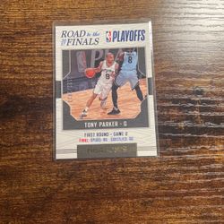 2017 Hoops Road To The Finals #d/2017 #40 Tony Parker