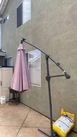 Outdoor Umbrella with stand