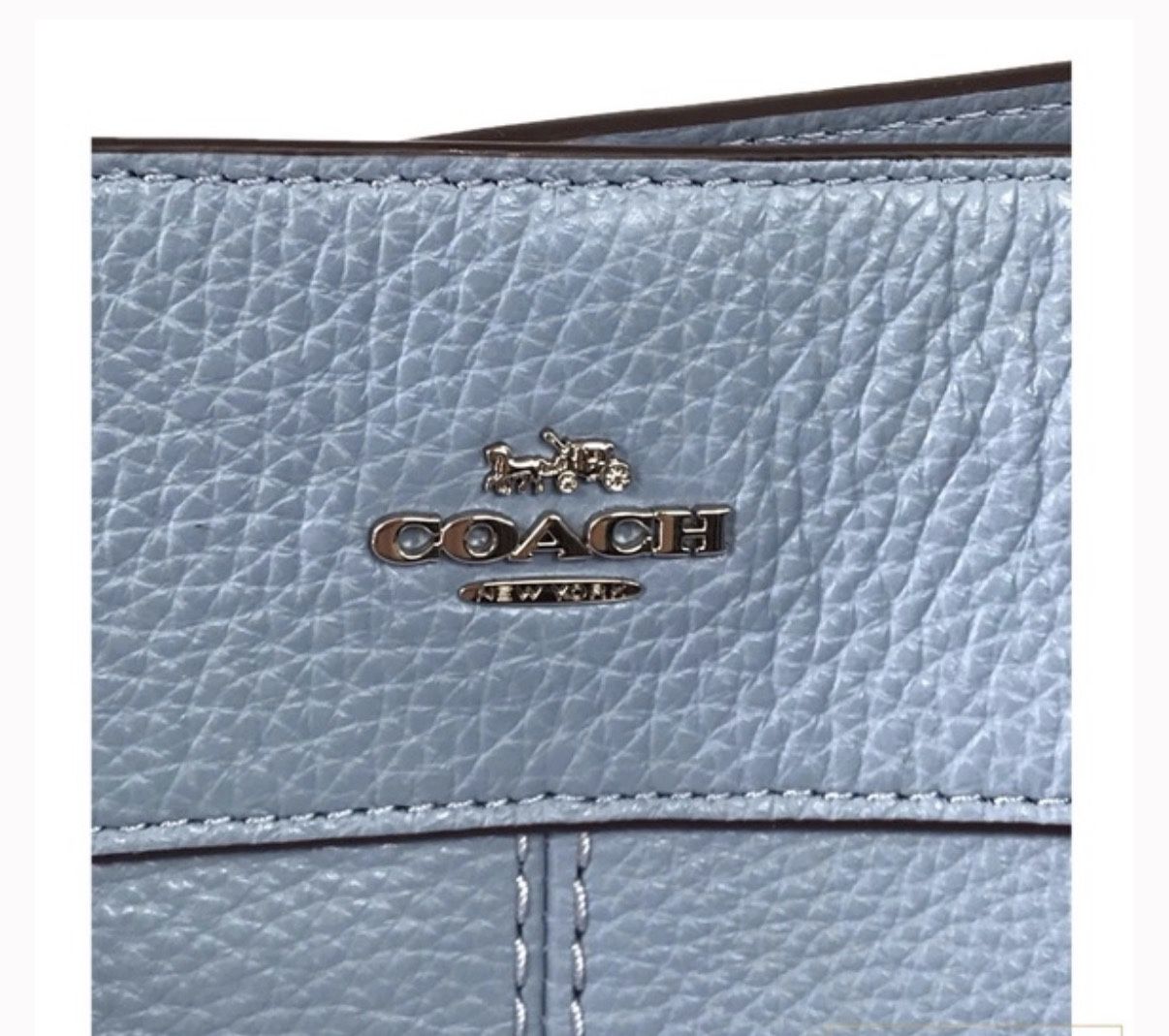 Coach Lexy Pebble Leather Purse