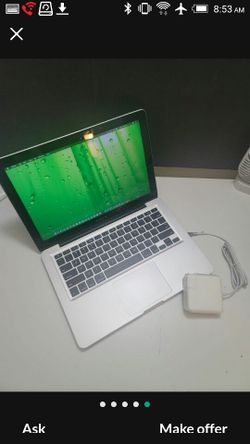 13" Macbook Pro Apple Working Great Intel Procesor  250gb Storage Os High Sierra,  Charger Included