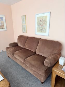 Brown couch