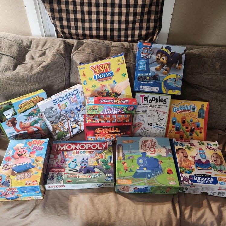 KIDS BOARD GAMES