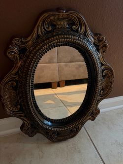 Rare Vintage Baroque Style Wall Mirror
