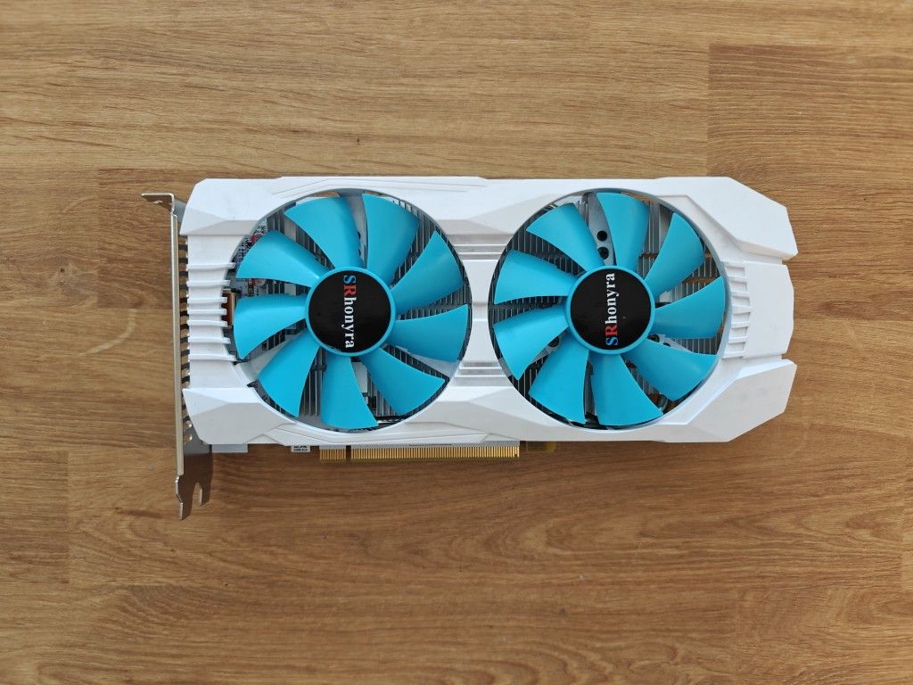 AMD RX 580 8GB GPU Graphics Card For Gaming Computer PC Desktop White