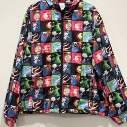 NEW DISNEY PARKS THE NIGHTMARE BEFORE CHRISTMAS WINDBREAKER JACKET.   New