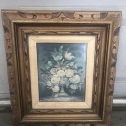 Vintage Flower Frame