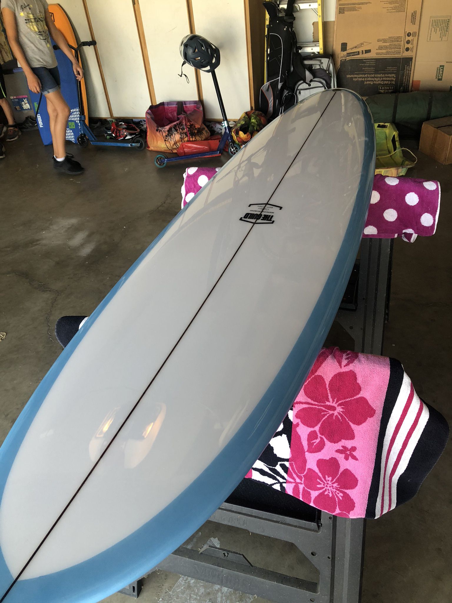 7’0” Mid length Surfboard 