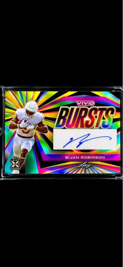 Bijan Robinson autograph 3/3