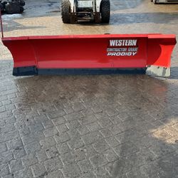 Western Prodigy Skid steer Plow 