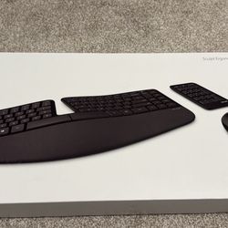 Ergonomic Microsoft surface keyboard And mouse