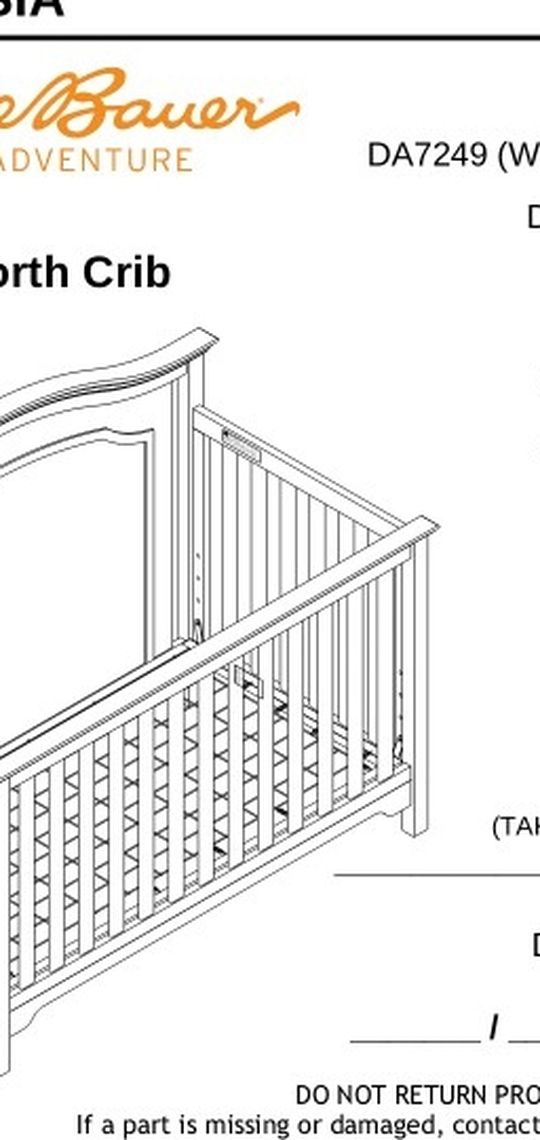 Eddie Bauer Hayworth Crib
