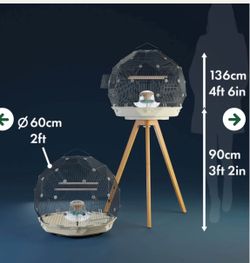 Omlet Geo Birdcage and Stand