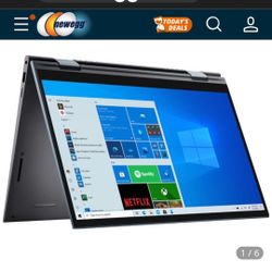 Dell Inspiron 7405 2and 1 Labtop And Tablet 8gb Amd  Ryzen 5 Windows 10 In Excellent Condition 