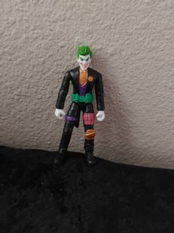 DC Comics Bat-Tech THE JOKER 4" Spin Master Action Figure $10.00