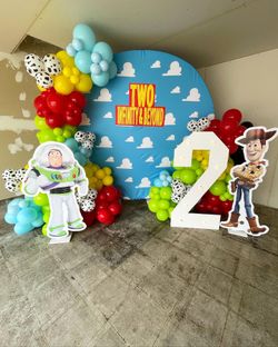 Birthday Balloon Garlands