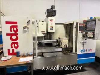 2004 Fadal VMC 4020 CNC Vertical machining Center With 4th Axis 15,000 RPM Spindle