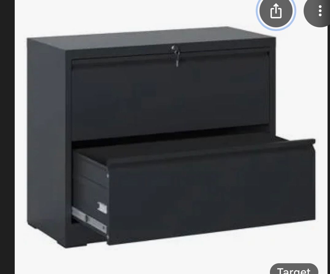 2-Drawer Lateral File Cabinet