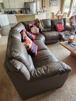 Matzo Sectional Leather sofa
