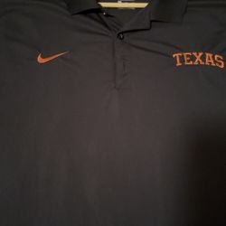 Texas Longhorn Dri Fit Dress Shirts 