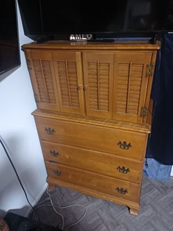 Vintage Tall dresser