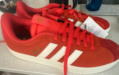 Adidas Men’s red VL court 3.0 shoes