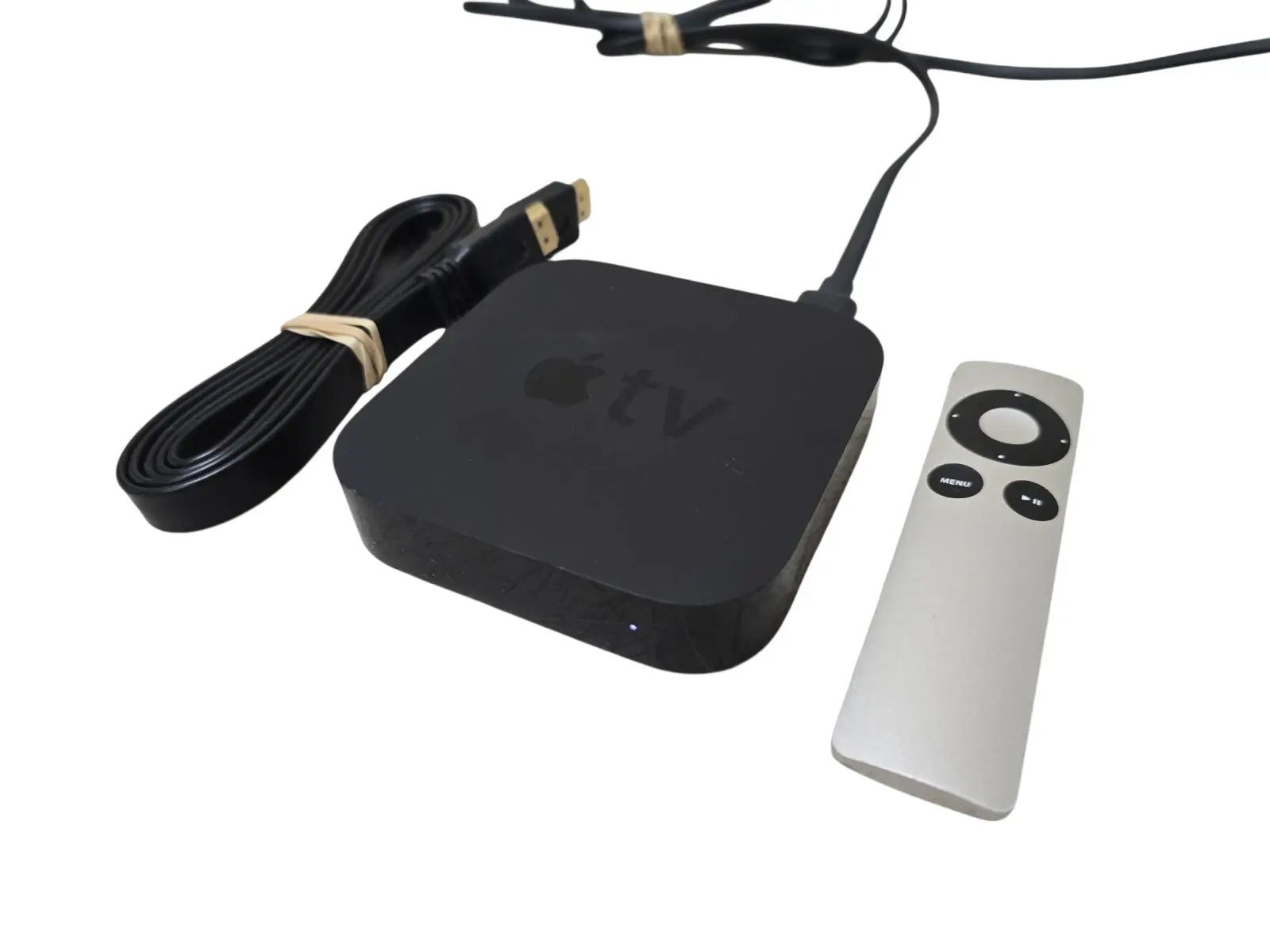 Apple TV Black 3rd Gen With Remote A1469 | Tested