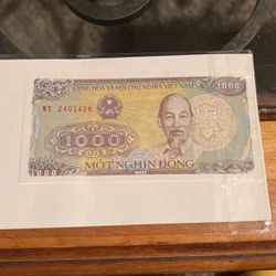 1000 DONG - Paper currency 