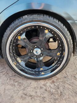 20 Inch Ashanti 3 Piece Wheels