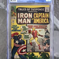 Tales of Suspense #60 (1964) CGC 5.0 — O/w to White Pages; 2nd Hawkeye app.