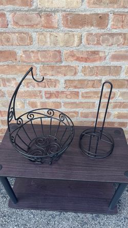 Fruit and paper towel holders