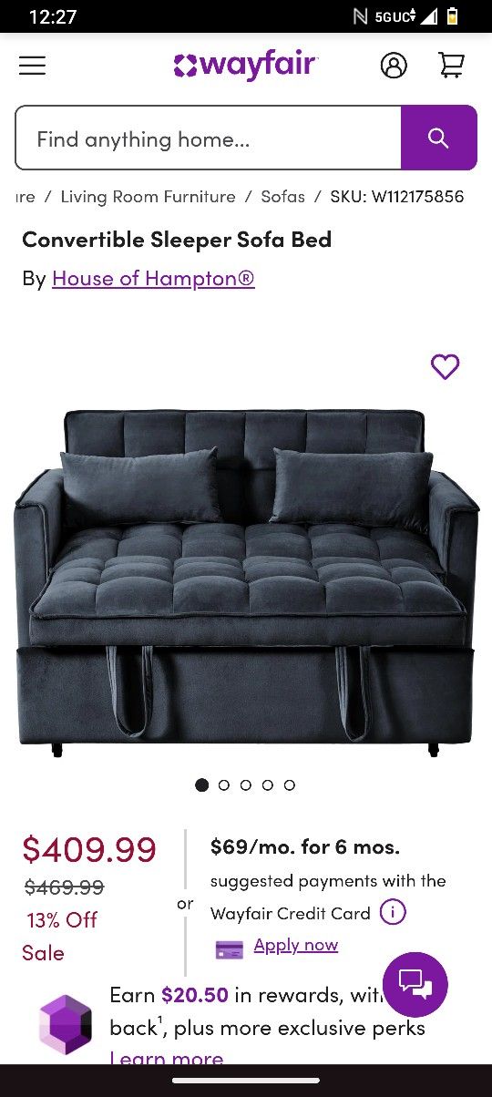Pull Out Sofa