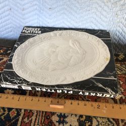 Vintage Turkey Platter 1960s-1970s (New Never Used)