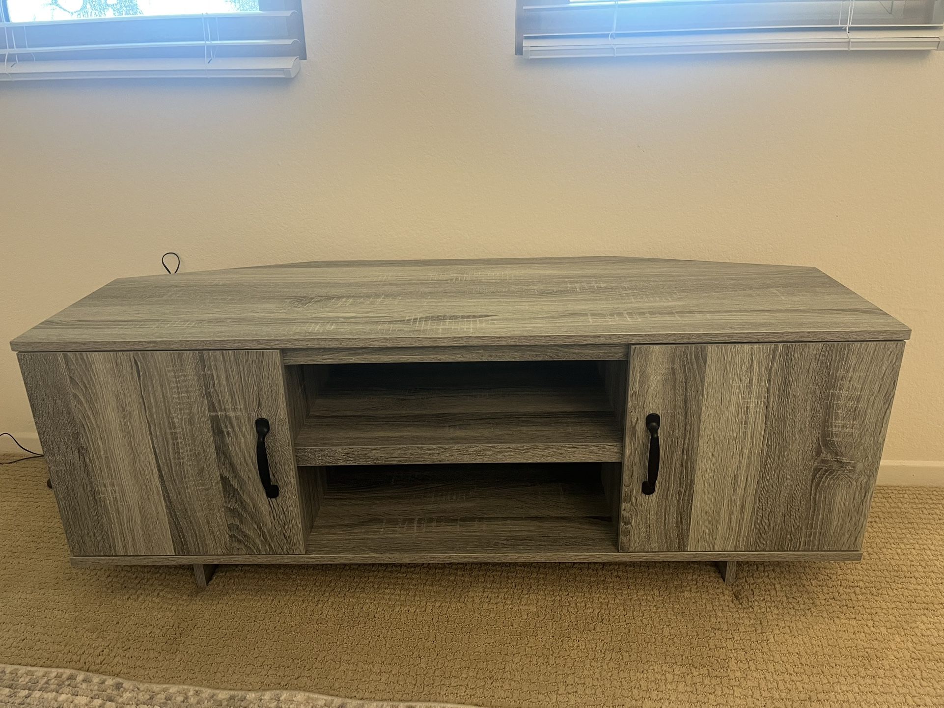 Grey TV Stand