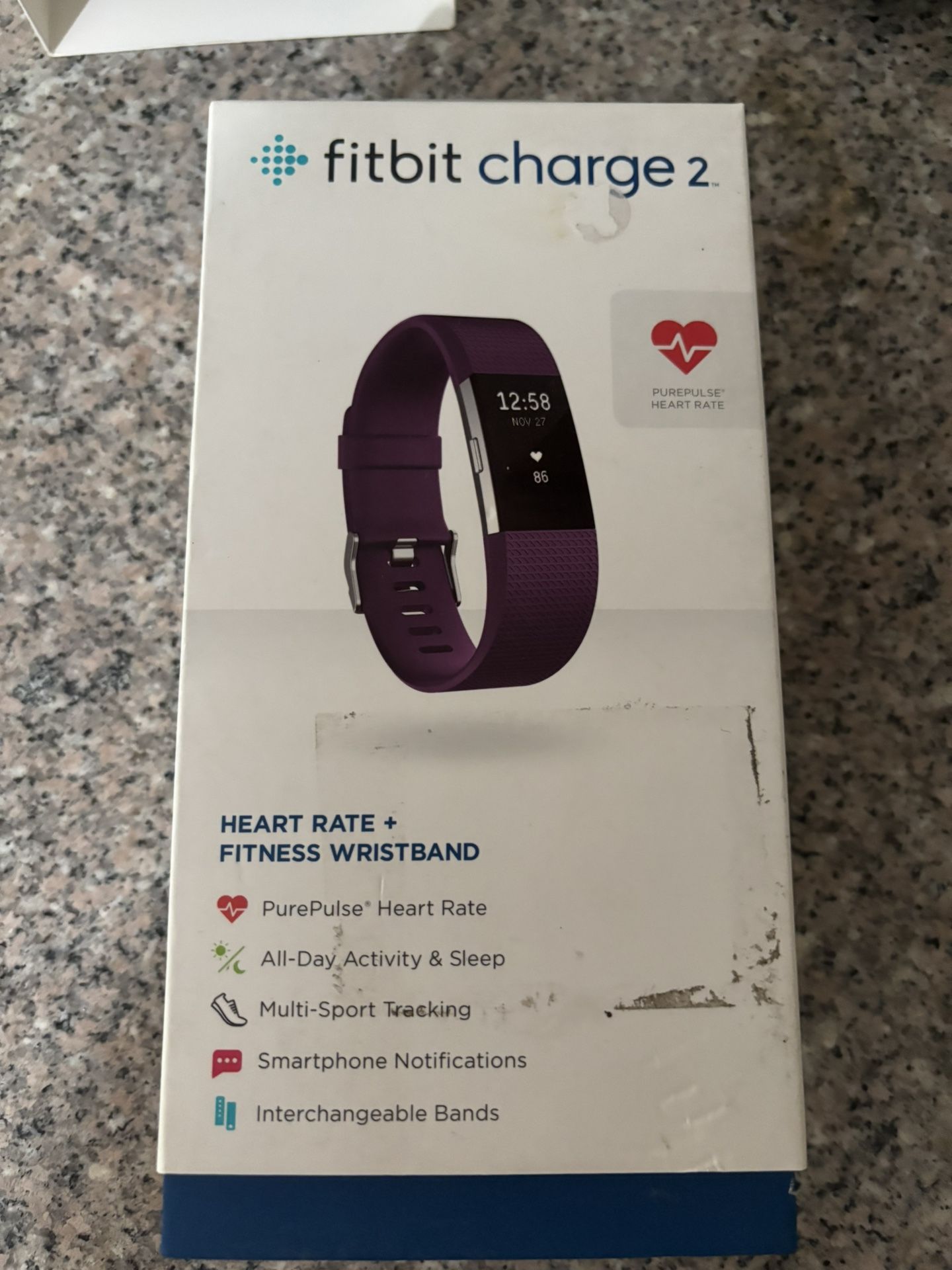 Purple fitbit charge 2