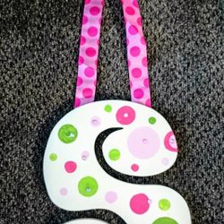 Baby Girls Handmade Letters 