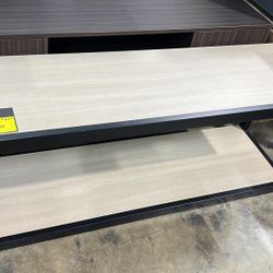 Entertainment Center - Brown & Light Color