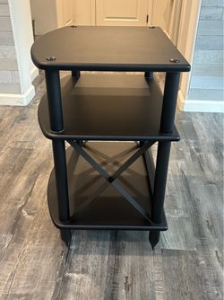 Turntable Stand and LP Storage Rack