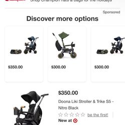 Doona Liki Stroller / Bici Para Bebes 