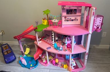 Barbie Dreamhouse 3-Story Dollhouse with Accessories