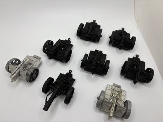 Warhammer 40K Ork 7x Grot Kannon 1x Zapp Gun